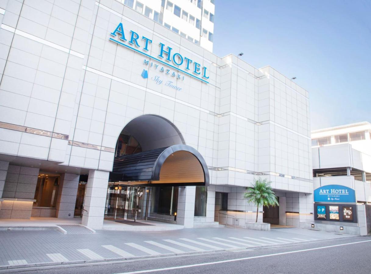 Art Hotel Miyazaki Sky Tower Bagian luar foto