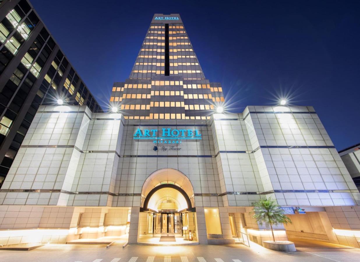 Art Hotel Miyazaki Sky Tower Bagian luar foto